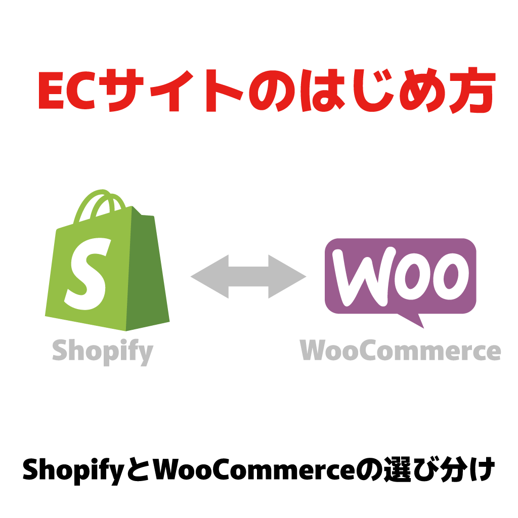 ECサイトのはじめ方 比較キービジュアル