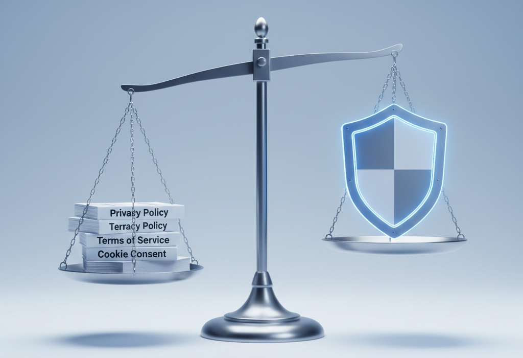 「プライバシーポリシーや特商法など、法対応を確認するチェックリスト」