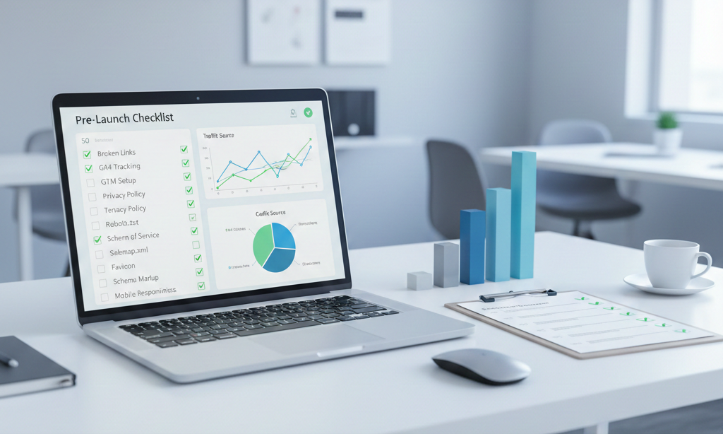 プロのWebディレクターが教える！公開前チェック50項目：リンク・計測・法対応・AI検索対策