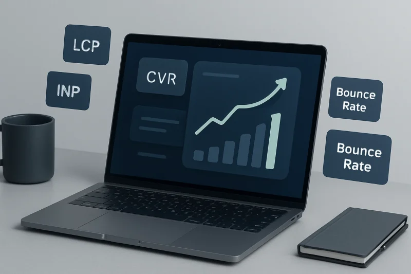 コアウェブバイタルを経営KPIに紐づけるー離脱率とCVRの関係