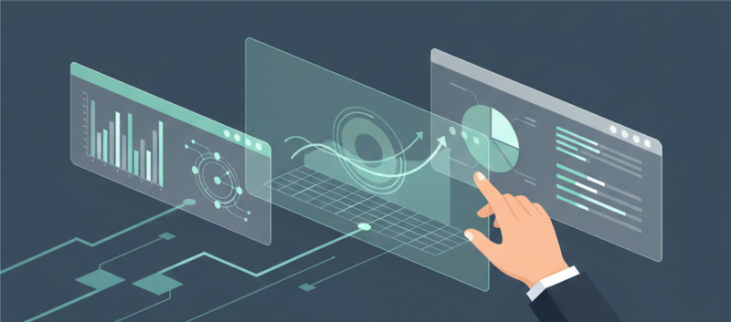 月次レポートの自動ドラフト：GA4・広告・ECを「3枚のダッシュボード」にまとめる方法