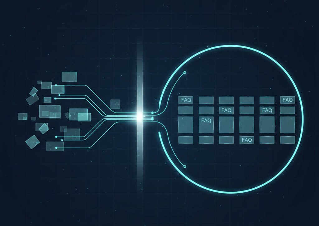 FAQ自動化の全体像