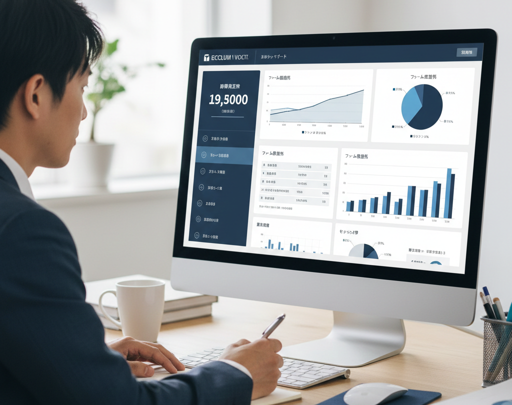 応募完了数やフォーム到達率を確認している採用サイト分析ダッシュボード画面