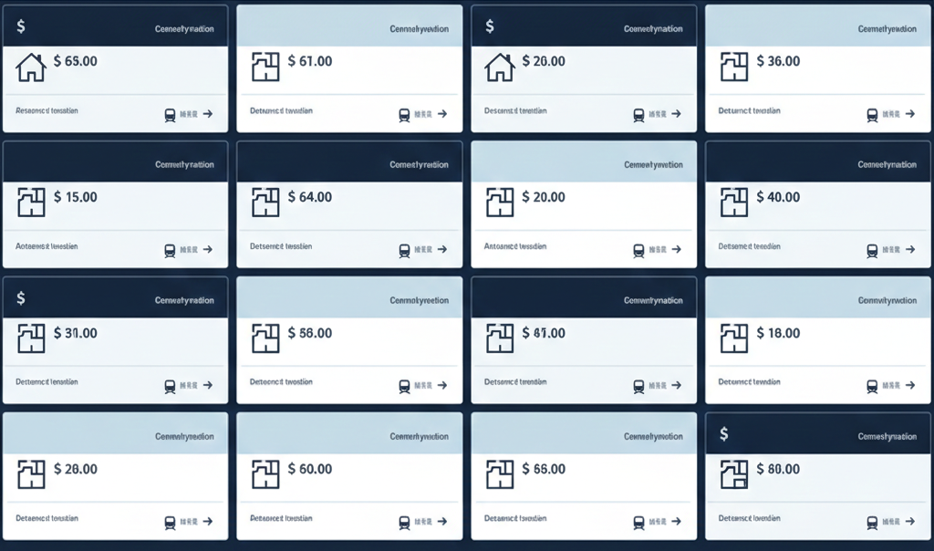 物件情報がフィールド単位で整理されたCPT管理構造のイメージ