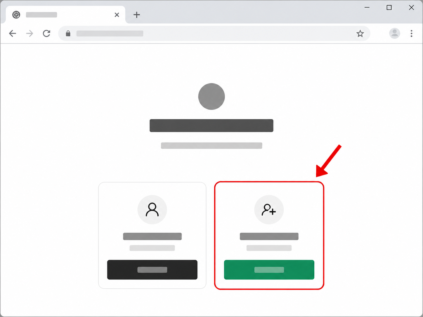 ChatGPT公式サイトのログインとアカウント作成画面のイメージ