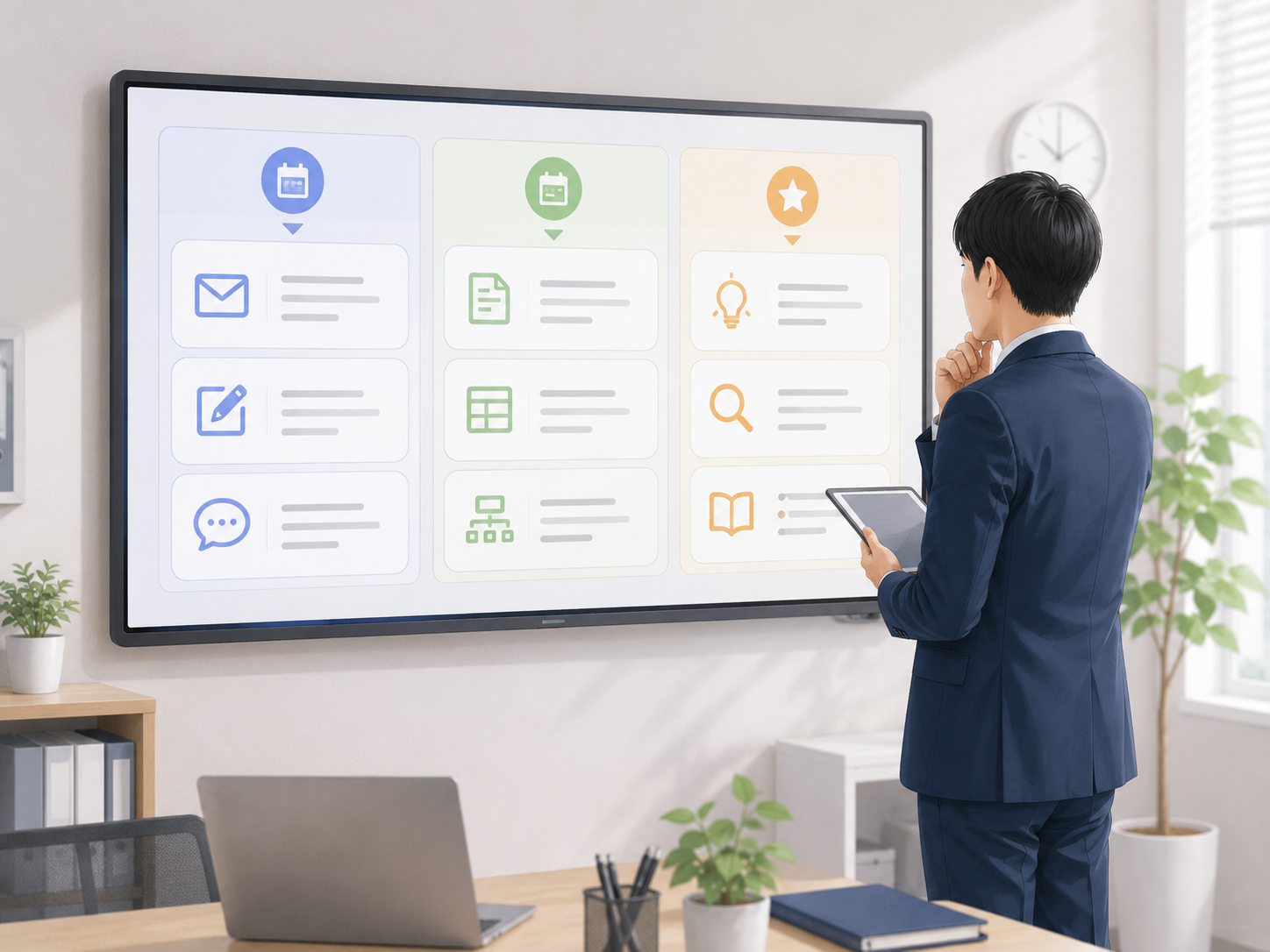 AIを使う作業を毎日、ときどき、必要なときの三つに分類した活用リスト