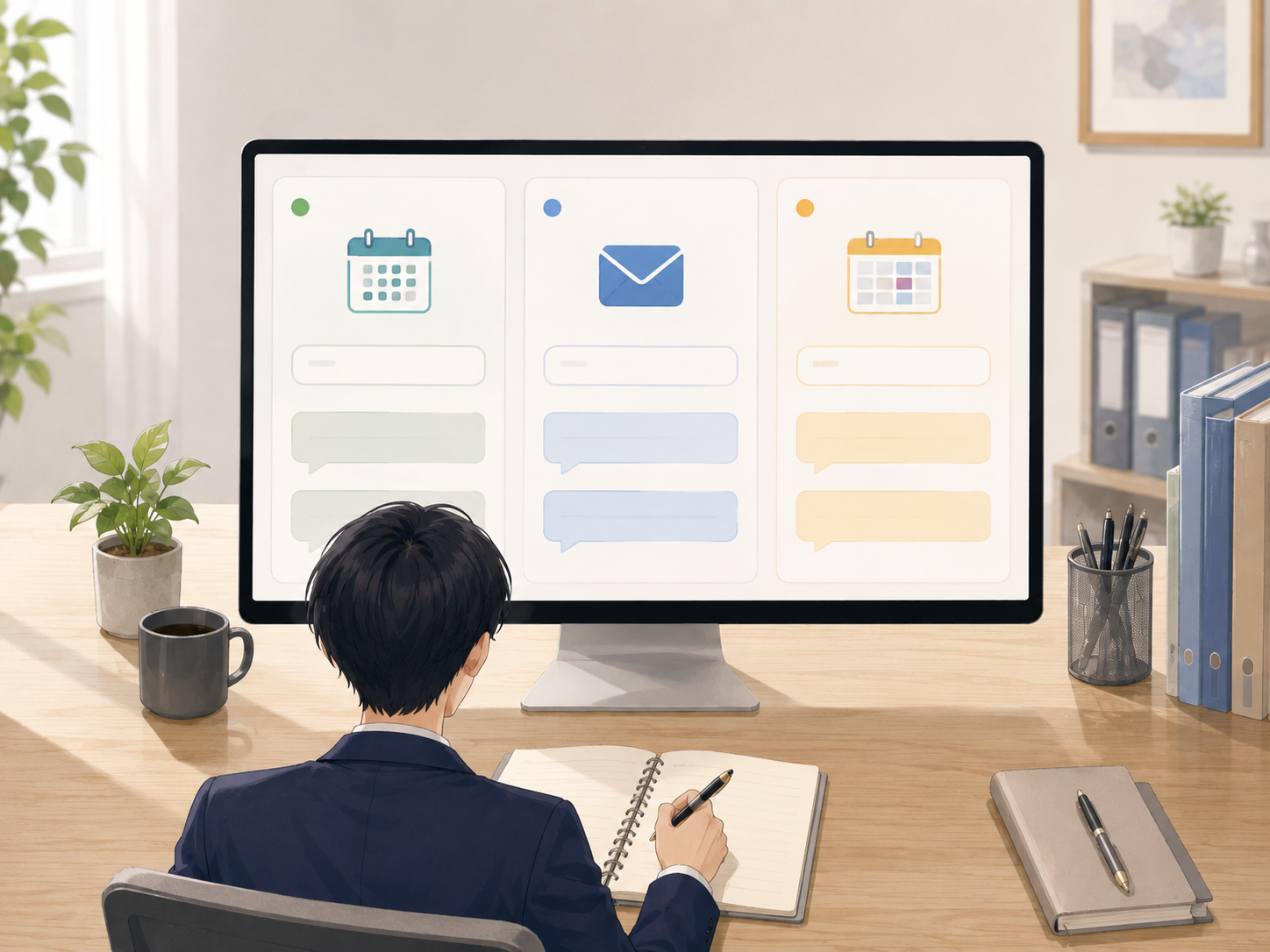 AIを使う三つの場面と質問方法を自分専用のルールとして整理している画面
