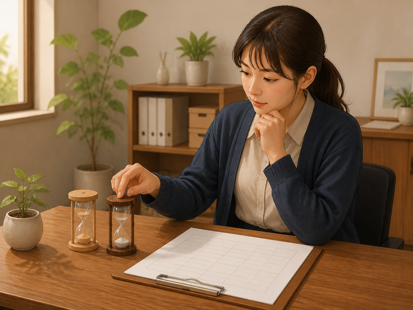公開日より前の確認日を決める様子。