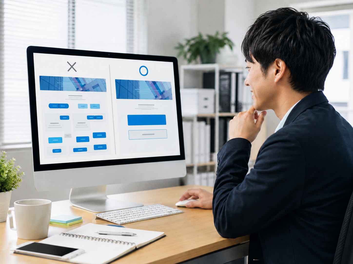 複数のCTAを整理して優先順位を付けるWebページ設計