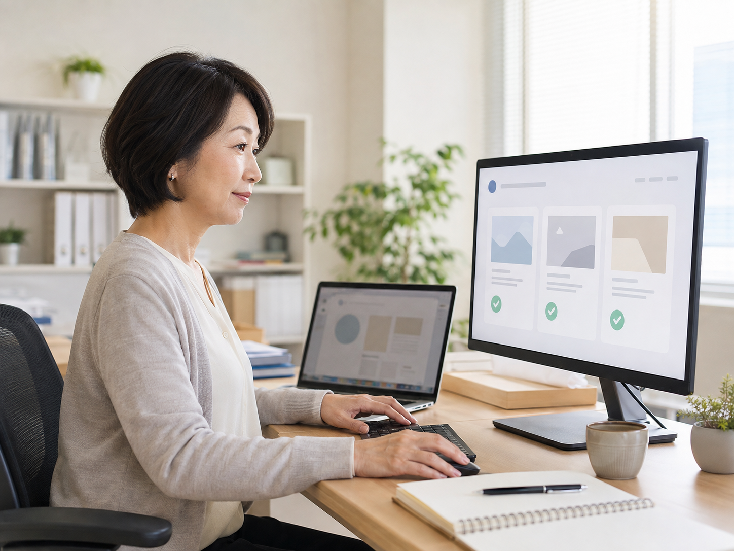毎月少しずつWebサイトの重要ページを改善しているWeb担当者