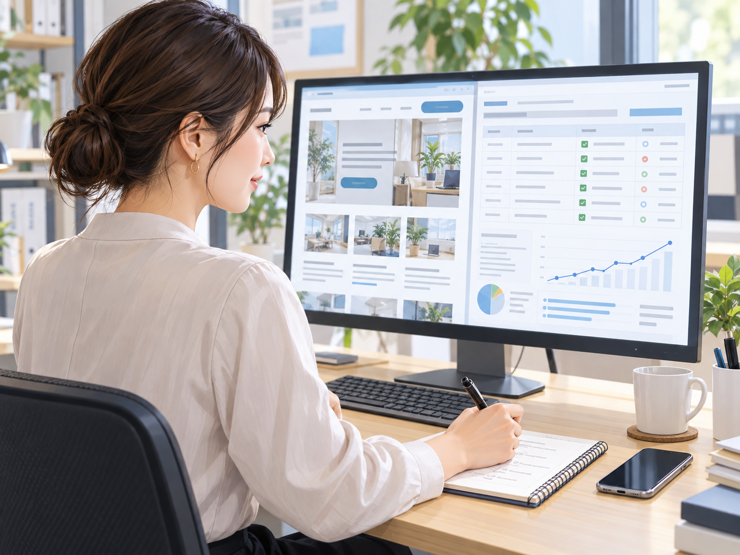 Webサイトの改善履歴を記録する中小企業のWeb担当者