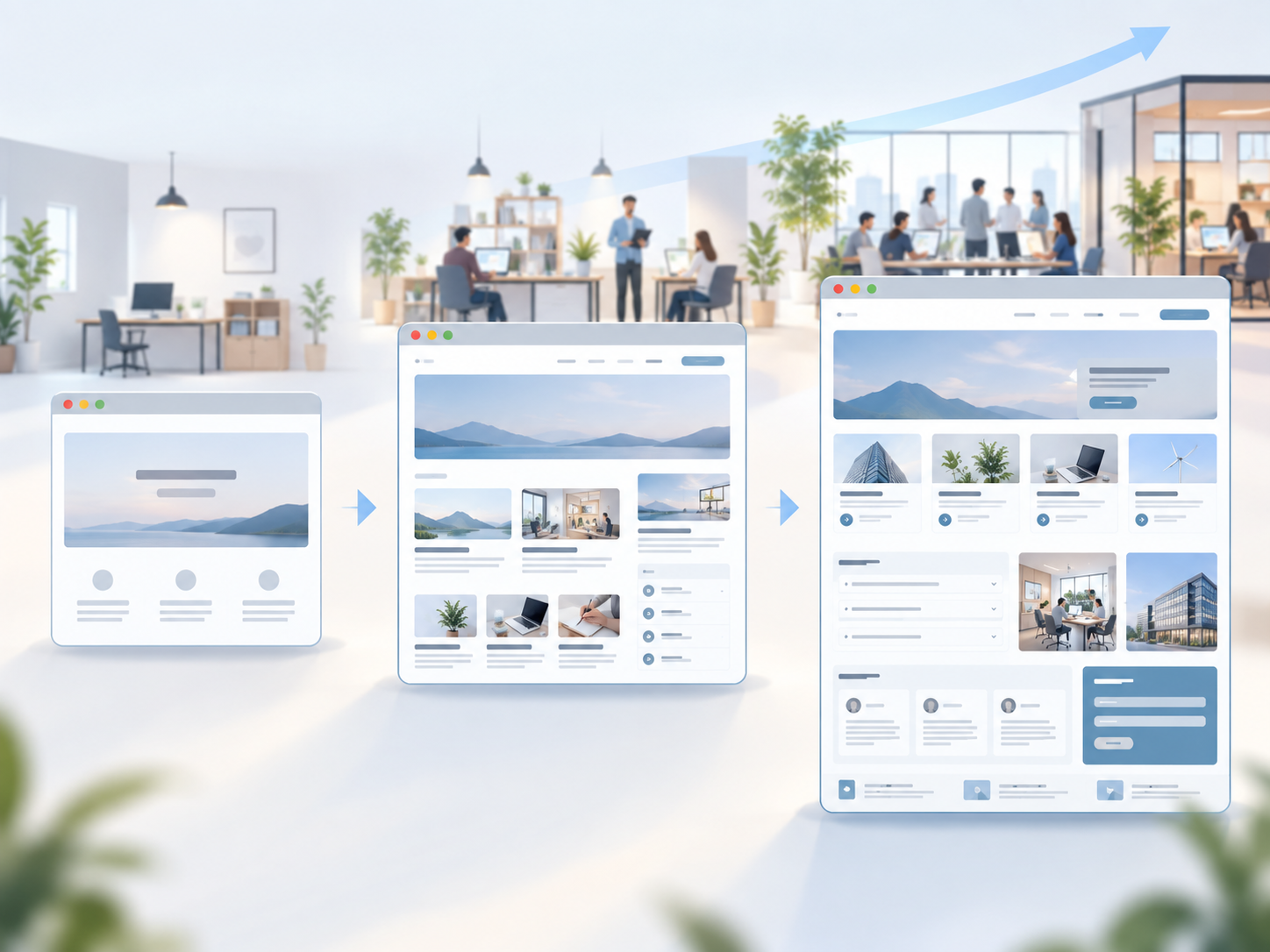 事業の変化に合わせて成長する企業Webサイト